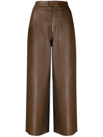 Remain high-waisted Cropped Trousers - Farfetch