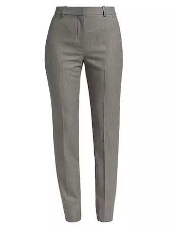 Shop Moncler Wool Slim-Fit Trousers | Saks Fifth Avenue