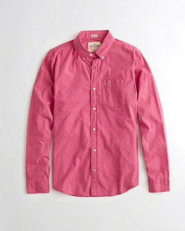 Pink Button Up