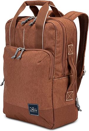 Amazon.com | Skyway Rainier Softside Lightweight Backpacks (Moab Red, Deluxe Backpack 17L) | Casual Daypacks