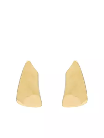 Saint Laurent Comet Triangle Earrings - Farfetch