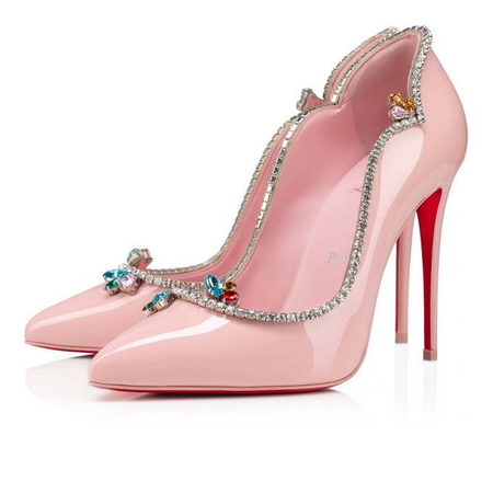 pink louboutin heels