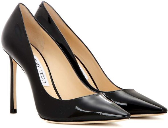 Romy 100 patent leather pumps