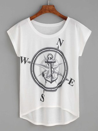 Compass And Anchor T-Shirt
