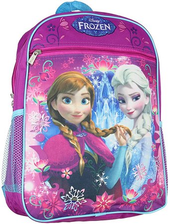 Disney Frozen Princess Elsa And Anna 15" School Backpack: Amazon.in: Bags, Wallets & Luggage