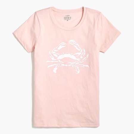 Crab graphic tee