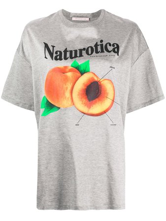 Christopher Kane peach print T-shirt