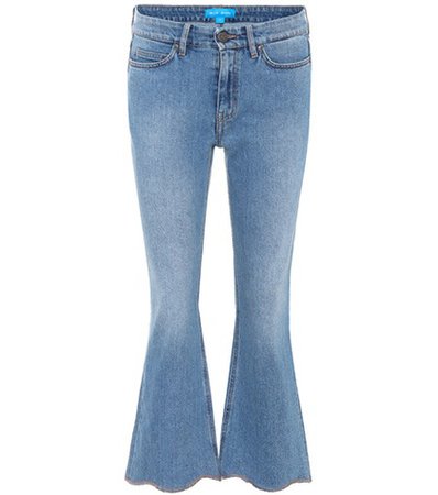 Marty cropped flared jeans
