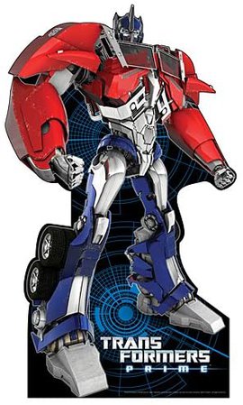 Amazon.com: 6 ft. 6 in. Optimus Prime Transformers Standee Standup Photo Booth Prop Background Backdrop Party Decoration Decor Scene Setter Cardboard Cutout: Home & Kitchen