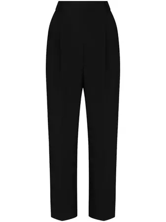 The Frankie Shop Bea Tailored Cropped Trousers - Farfetch