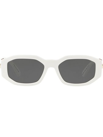 Versace Eyewear Hexad Signature square-frame Sunglasses - Farfetch