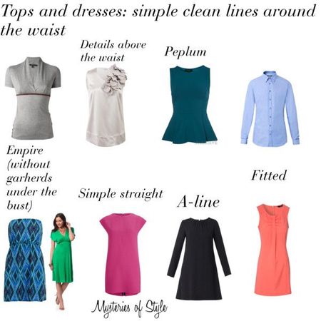 Tops and dresses for Rectangle (H) body shape | Rectangle body shape, Body shapes, Dress body type
