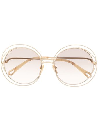 Chloé Eyewear oversized-round Frame Sunglasses - Farfetch
