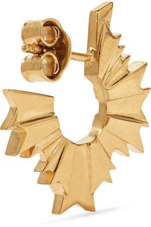 Meadowlark | August gold-plated earrings | NET-A-PORTER.COM