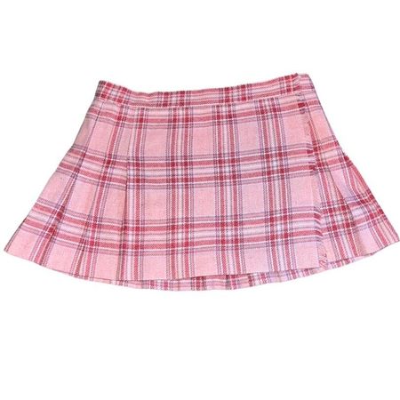 ✦ Juicy Couture light pink plaid mini school girl... - Depop