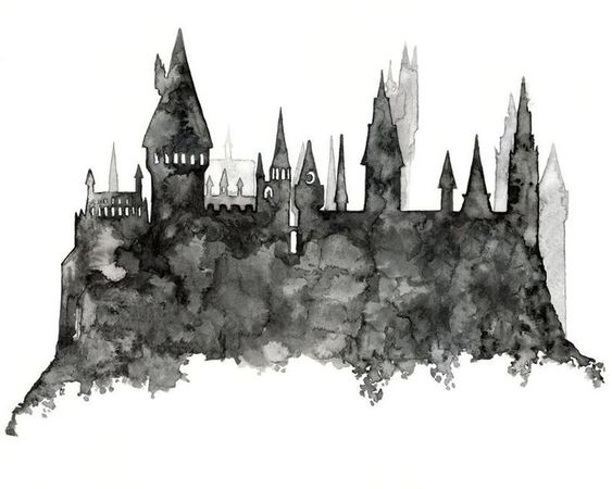Hogwarts Watercolor