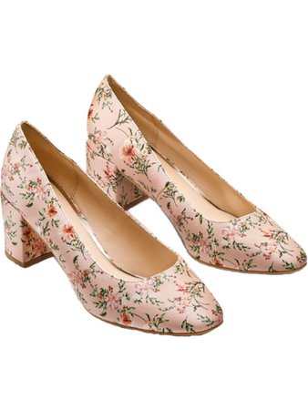 Bata Floral Shoes