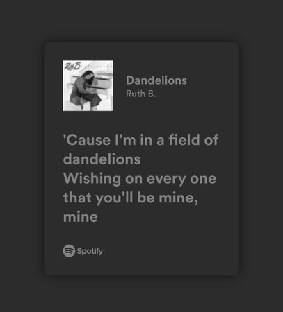 dandelions