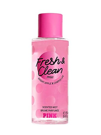 Amazon.com : Victoria's Secret Pink Fresh & Clean for Women Body Mist, 8.4 Ounce : Bath And Shower Spray Fragrances : Beauty & Personal Care