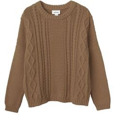 Pinterest - Pam top ($47) ❤ liked on Polyvore featuring tops, sweaters, shirts, jumpers, mudpie brown, jumper shirt, brown shirts, cotton shi | My polyvore