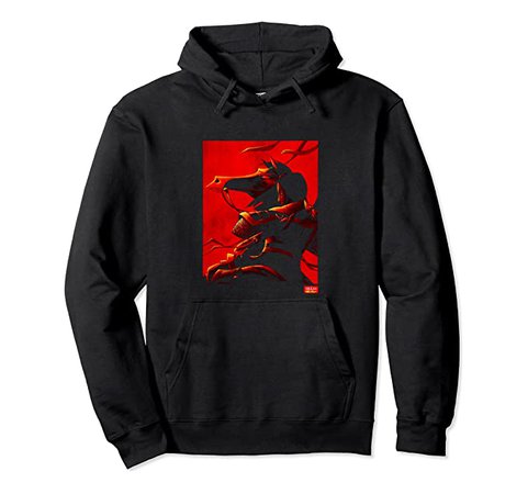 Amazon.com: Disney Mulan and Khan Red Poster Graphic Hoodie: Clothing