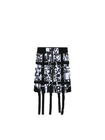 GVGV x Hysteric Glamour Taped Mini Skirt (Dei5 edit)