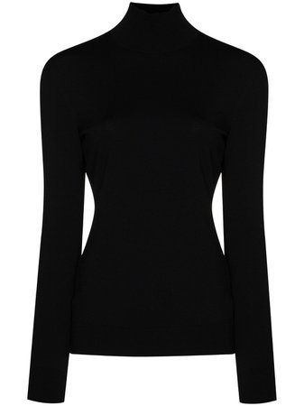 Givenchy, roll-neck knitted jumper