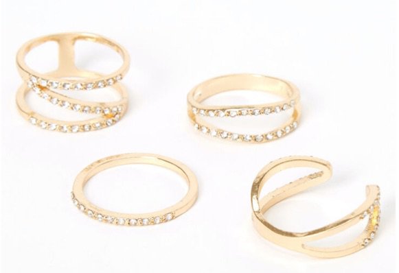 Gold Ring Set