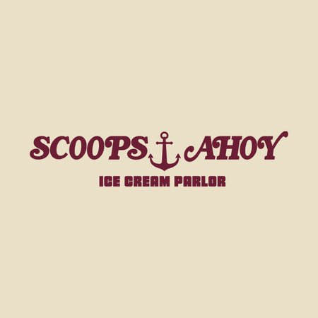 Scoops Ahoy Ice Cream Parlor - Stranger Things - T-Shirt | TeePublic