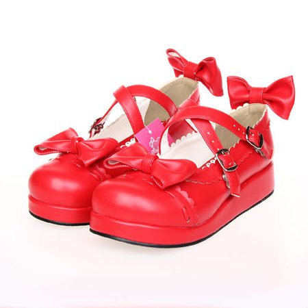 red lolita shoes - Google zoeken