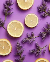 lemon and lavender background - Google Search