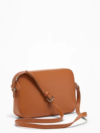 Faux-Leather Cross-Body Bag for Women | Old Navy