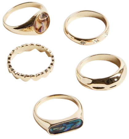 Abalone Rings