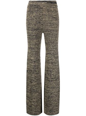 REMAIN Soleima straight-leg Knitted Trousers - Farfetch