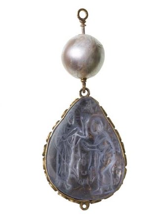 antique byzantine pendant (6th - 7th century AD)