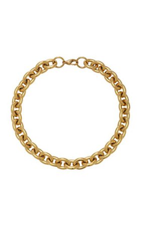Alexandria 18k Gold-Plated Rolo Chain Necklace By Fallon | Moda Operandi