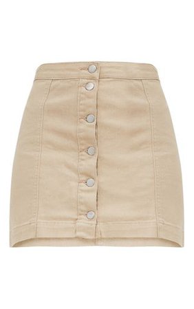 Stone Cammie Denim Mini Skirt | Jumpers | PrettyLittleThing USA