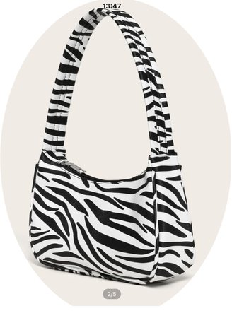 shein zebra bag