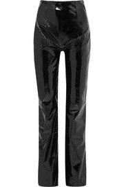 IRO | Laker crinkled-leather straight-leg pants | NET-A-PORTER.COM