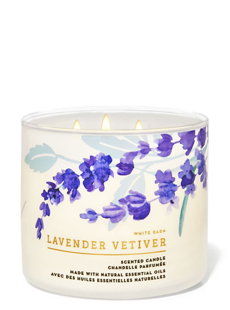 Lavender Vetiver 3-Wick Candles