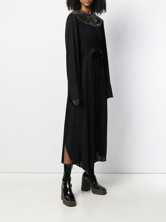 Black Stella McCartney Panelled Neckline Dress | Farfetch.com