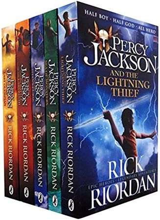 Amazon.com - Percy Jackson X 5 Book Set Series Collection 5 Book Set -