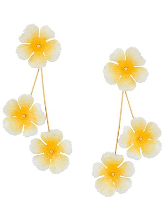 Jennifer Behr flower earrings