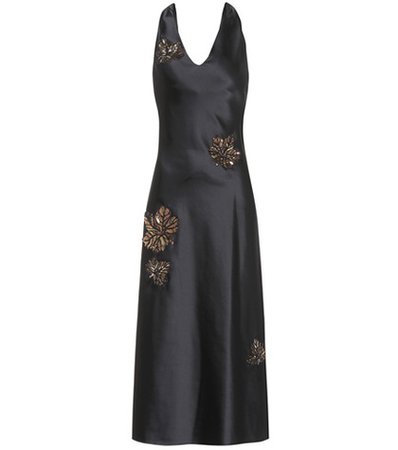 Exclusive to mytheresa.com – sleeveless satin dress