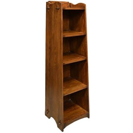 mission style bookcase at DuckDuckGo