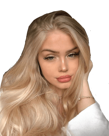 blonde girl png