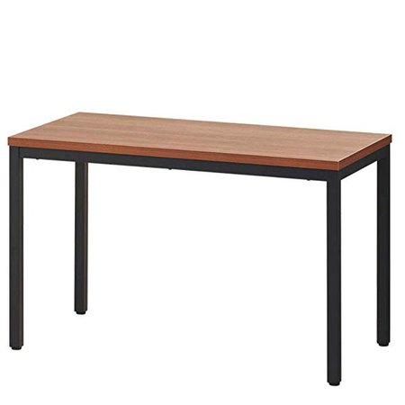 Amazon.com: BEST BOARD 24x55 inches Writing Computer Desk Modern Simple Study Desk Industrial Style Laptop Table for Home Office Brown Notebook Desk: Home & Kitchen