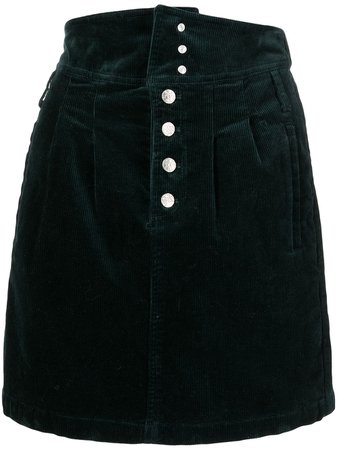 b+ab Buttoned Corduroy Mini Skirt - Farfetch