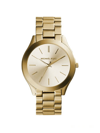 Gold MK watch