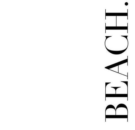 beach magazine text